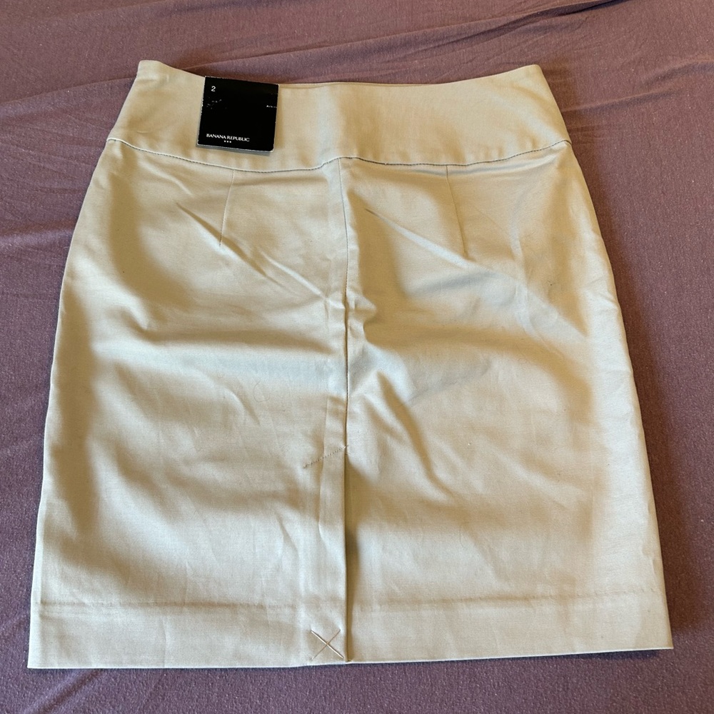 Khaki skirt